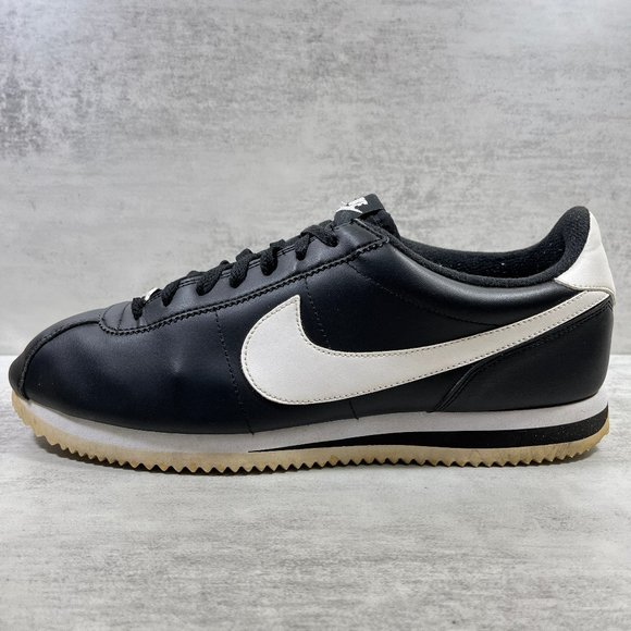 Nike Cortez Basic Leather Sneakers - Men's Size 11 - Picture 1 of 9
